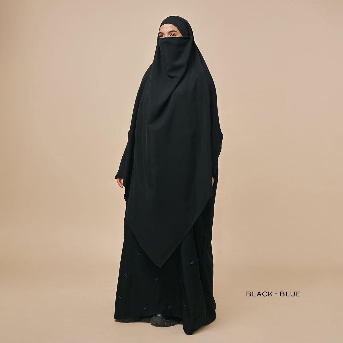 Gerai Hawa - Yaseera One Set Gamis & Abaya Hijab French Khimar Akad, Kajian, Haji, & Umroh - GH x YKK