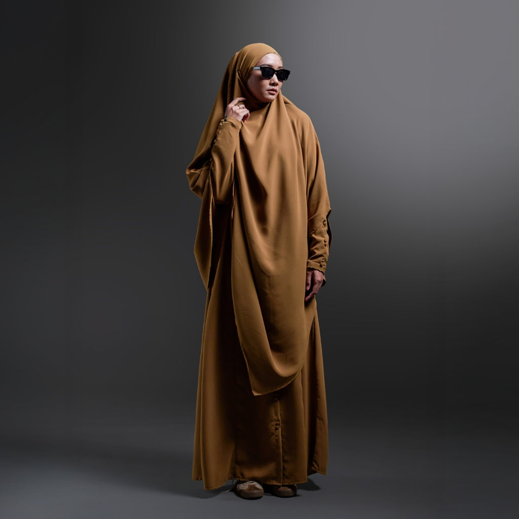 Gerai Hawa – Jaafira French Khimar Anti UV Cooling Technology Jilbab Hijab Instan Kerudung Premium