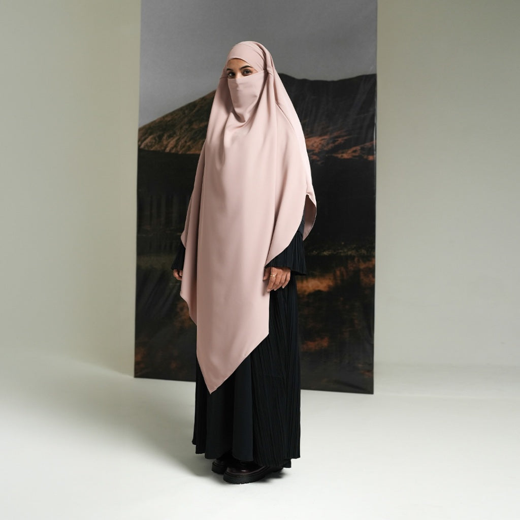Gerai Hawa – Jaafira French Khimar Anti UV Cooling Technology Jilbab Hijab Instan Kerudung Premium