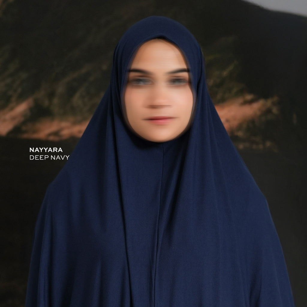 Gerai Hawa - Nayyara Khimar/ Hijab/ Bergo/ Jilbab/ Kerudung Instant Daily Sport Syar'i Polos Premium